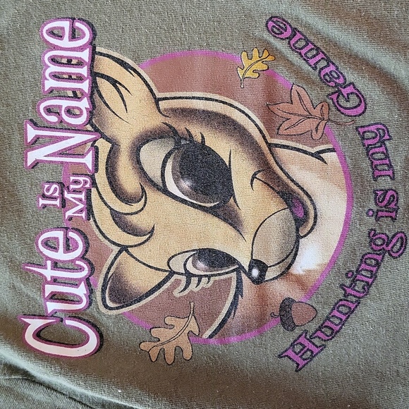 Cute hunting short sleeved tee shirt - Picture 3 of 3